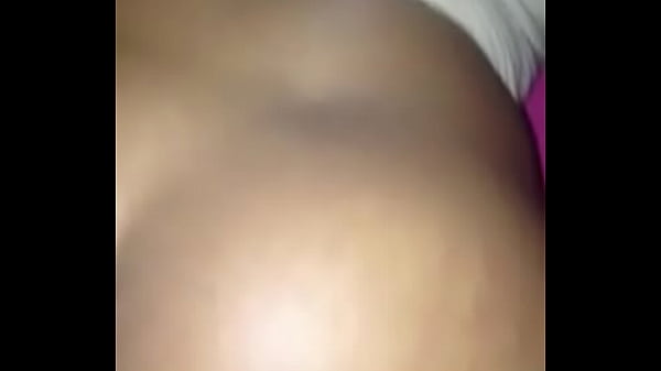 Ebony goes doggy style