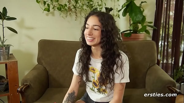 Cute Babe Strips Down For Playtime  