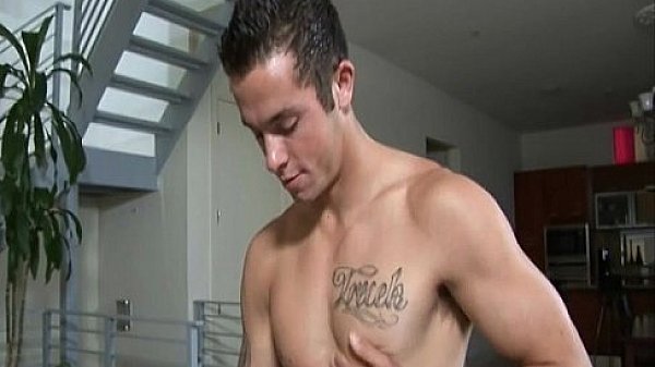 Jay Smith is jerking his fine hard gay porno