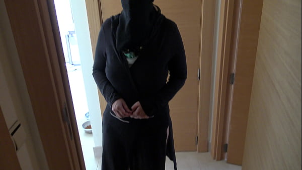 turkish muslim maid is shocked by the size of his British cock  