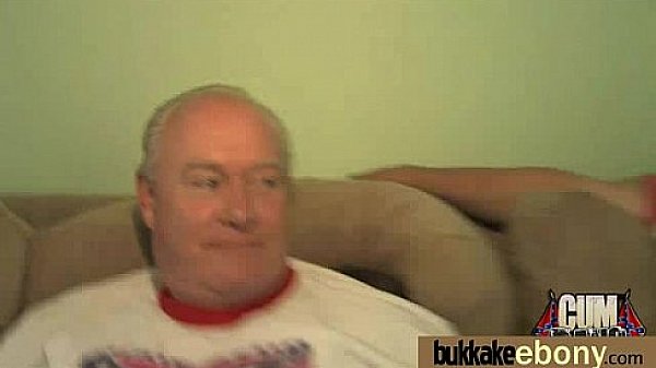 First time ebony with a group of white dicks 25