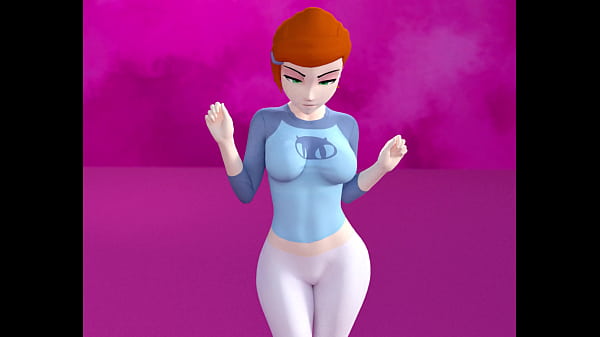 Gwen having fun dancing to her favourite to song