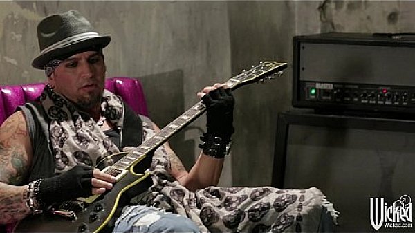 Inked up rocker Jessa Rhodes loves to be spanked and fucked