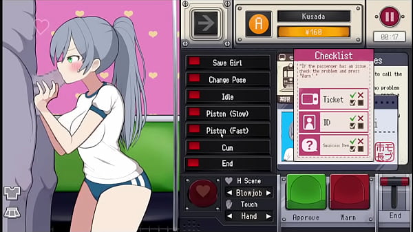 Horny ticket inspector  