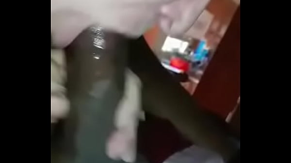 Big black cock going deep in my throat