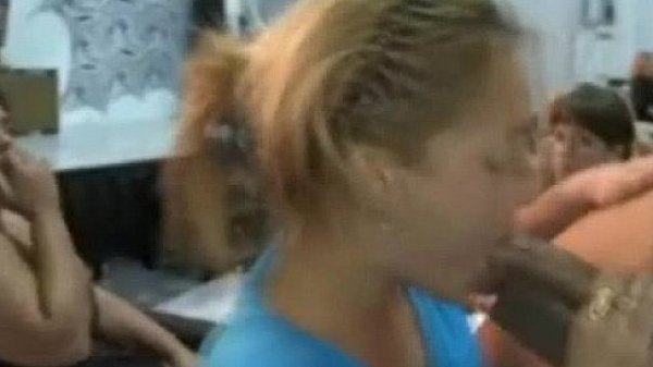 pretty girl giving some good head