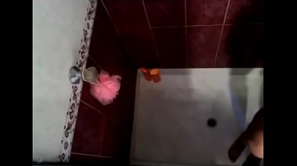 Hottest black slut lives taking shower