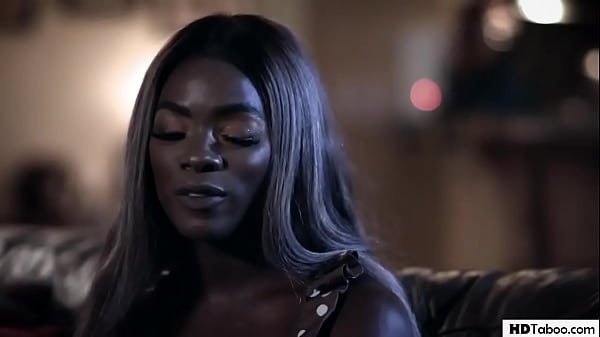 Black babe fucks a white dude for justice