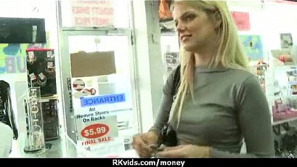 Sexy natural chick trades cash for some rough sex 3