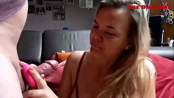 Milf was masturbating herself with her dildo and sucked my cock - TheDarsons