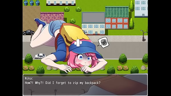 Naked adventure game part 1 ryona walktrough when Nika get a big trouble Naked adventure game  