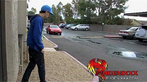 Handsome homo receives passionate blowjob