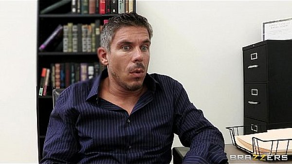 Big-boobed office executive Abbey Brooks fucks her new employee