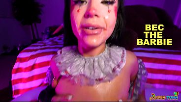 Clown Town Ep.5: Cutie Beca Barbie is a Sperm Crazy Whore 