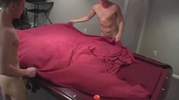 Amazing gay scene An innocent game of pool, all of a sudden turns