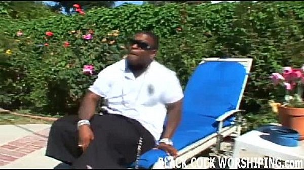 These two huge black cocks are going to tear me up