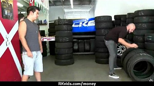 Sexy wild chick gets paid to fuck 7