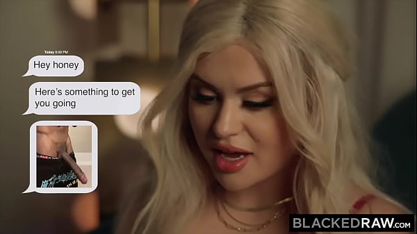 BLACKEDRAW Hot blonde's first BBC