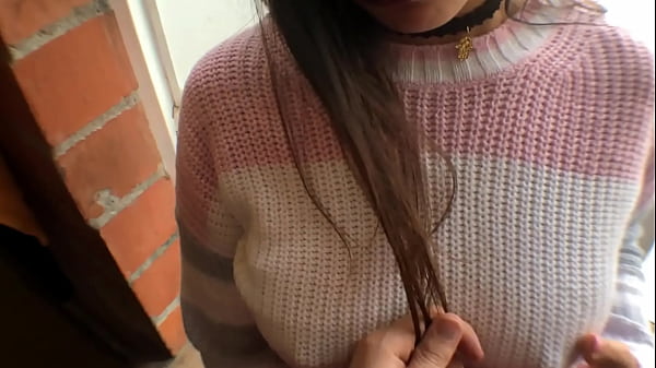 Petite busty college girl scapes from to suck her bestfriend hard dick untill cum in mouth after class - My daily blowjob cum