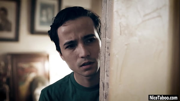 Horny busty MILF swallowed penis