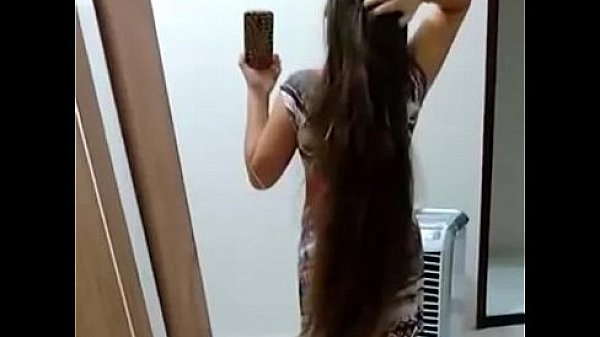 Long hair beautiful babes dance and hair play 2015