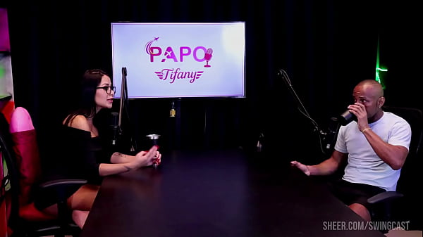 COMPILADOS DO NEGRO TOP OFOCIAL NO PAPO COM TIFANY COM MIA LUZ (SWING CAST) - PARTE 4 (WATCH ON: SHEER/RED)  