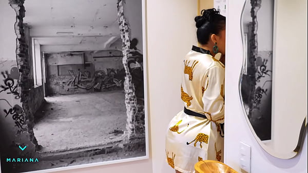 My stepbrother plays a sexual prank on me by posing as my new Tantaly toy - Mariana Martix