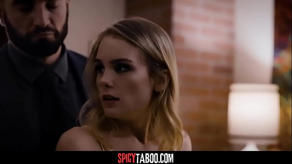 Blonde teen stepdaughter fucks with stepmother's partner - Christie Stevens, Natalie Knight