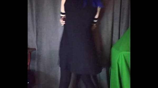 DashaNoihara #24 - Playing with a big fan in pantyhose and stockings 