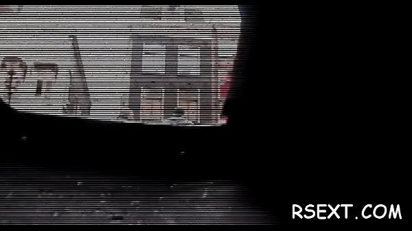 Dark angel sucks a big pole