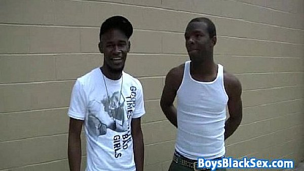 Muscular Blacg Gay Dude Fuck White Twink With His BBC 01