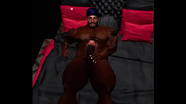 big black football player  