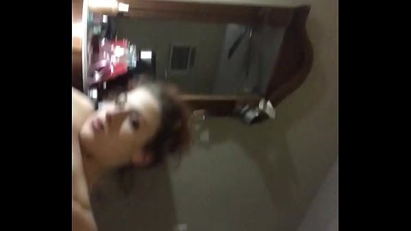 Amateur Nikki Bliss giving blowjob to neighbor.  He makes her scream with pleasure,