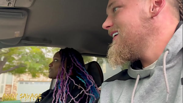 Big Booty Black MILF fucks son's white friend