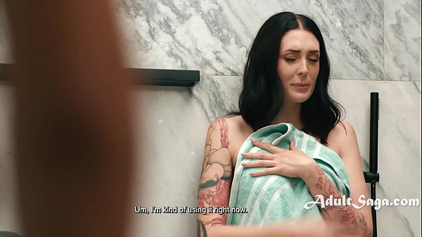 Caught Her Jilling In The Shower With A Will Attached Dildo