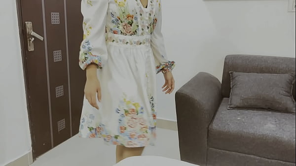 Beautiful Indian girl sex with her collage teacher for help in exam