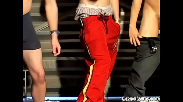 Nasty amateurs pee before ass plowing