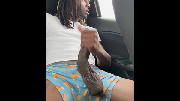 Big Dick Solo in Car