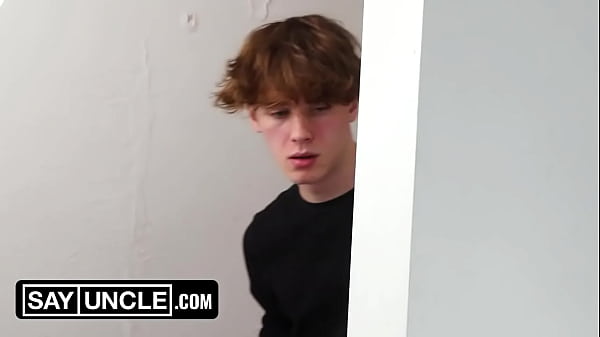 Bully Catches Skinny Twink Sniffing Underwear & Fucks Him