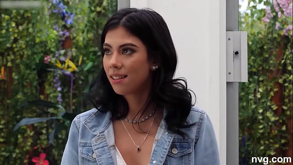 Gorgeous Latin girl with an INSANE body has some crazy orgasm while fucking this guy she just met