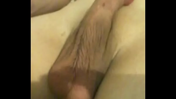 Before getting out of bed, taking a look at my dick and balls.