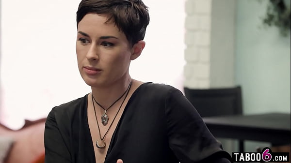 Ebony teen was so fed up with guys so she tried to go lesbian with her MILF friend who was happy to teach her  