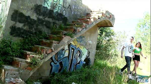 Outdoor Rough Ass Fuck With Hot Babe