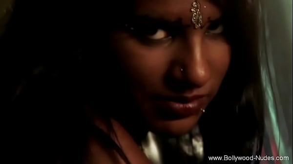 Indian Brunette Girl shows her beauty body on the fire while she play her body with oil 