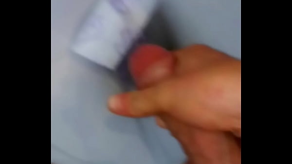 Big white cock a lot of cum