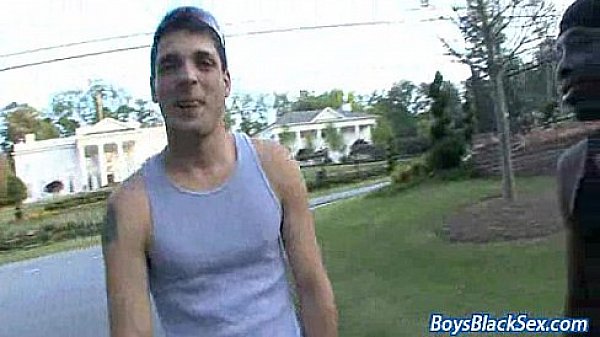 Blacks On Boys - Gay Hardcore Interracial Porn Movie 19