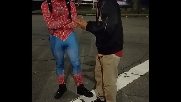 Gay fags fuck sexually publicly on the road  