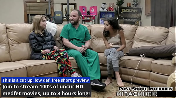 Freshman Gets Mandatory Hitachi Orgasm From Doctor-Tampa - Daisy Bean  