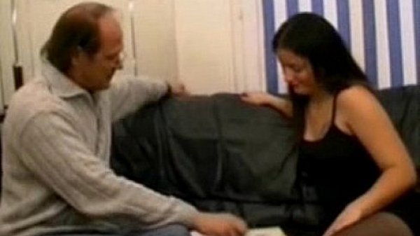 Anna a brunette analfucked in stockings