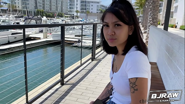 Fit Asian hottie eats ass and deepthroats a big dick